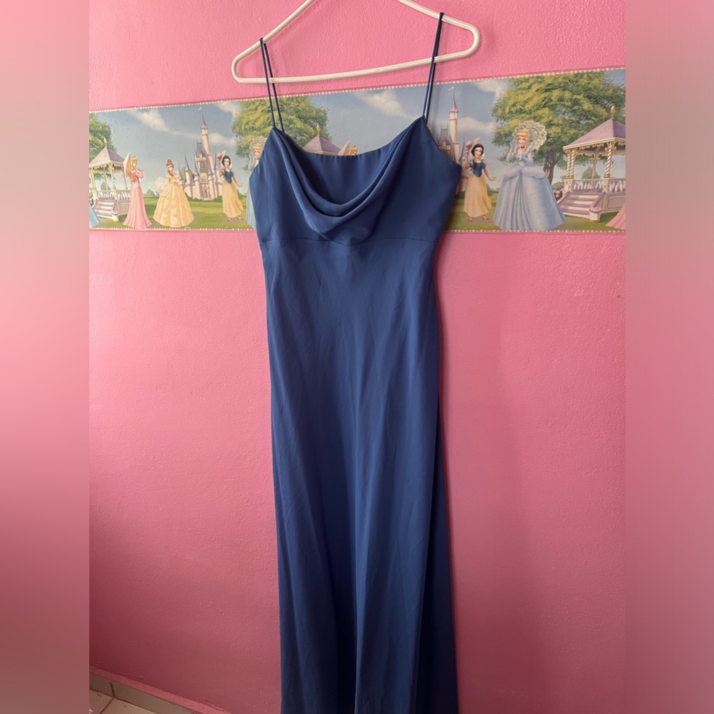 Blue evening dress size 10